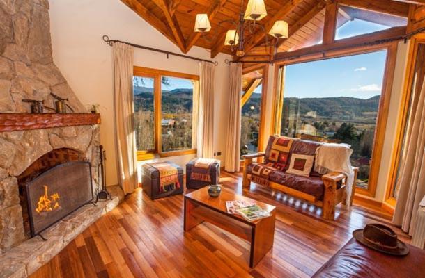 Complejo Patagon Sma Hotell San Martín de los Andes Rum bild